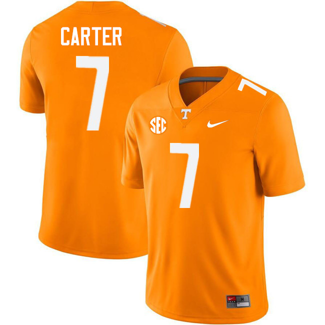 Arion Carter Tennessee Jersey,Tennessee Volunteers #7 Arion Carter College Jersey,Uniforms-Orange